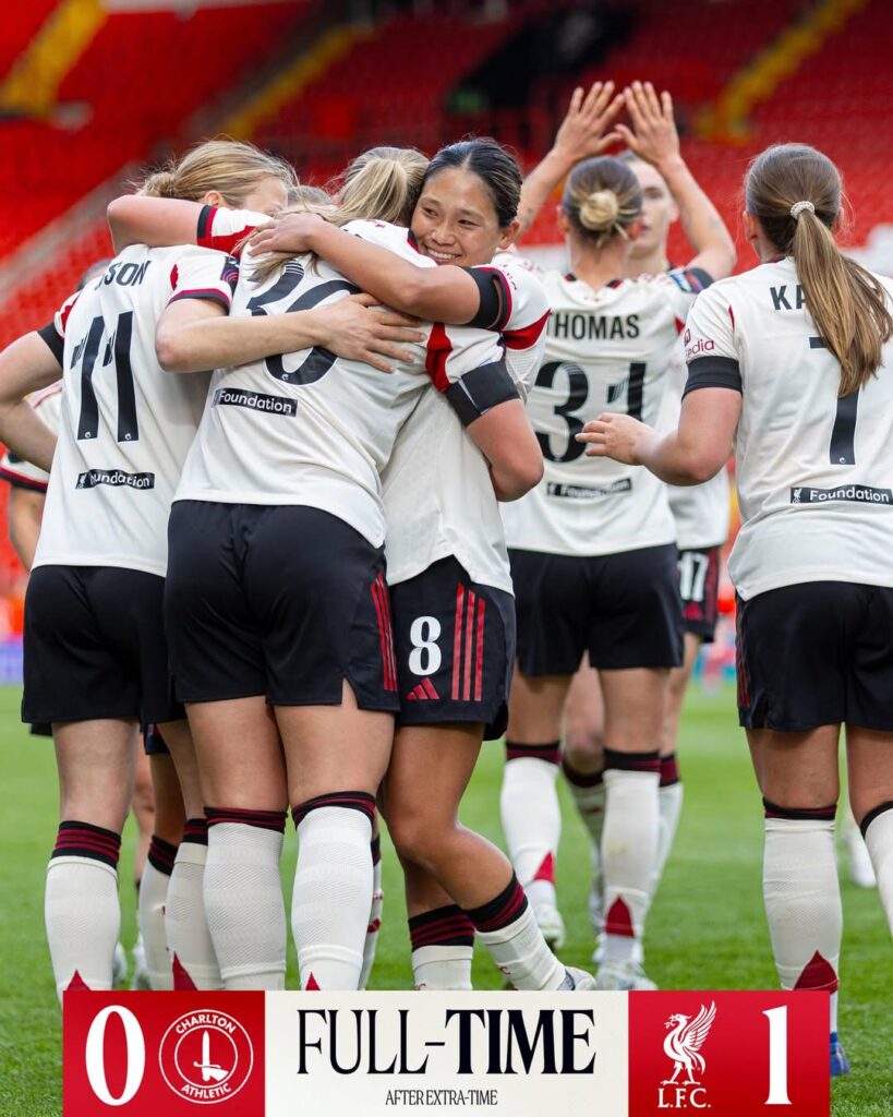 Liverpool Women beat Charlton Athletic, 1-0, to advance to the Women's FA Cup Semi Finals