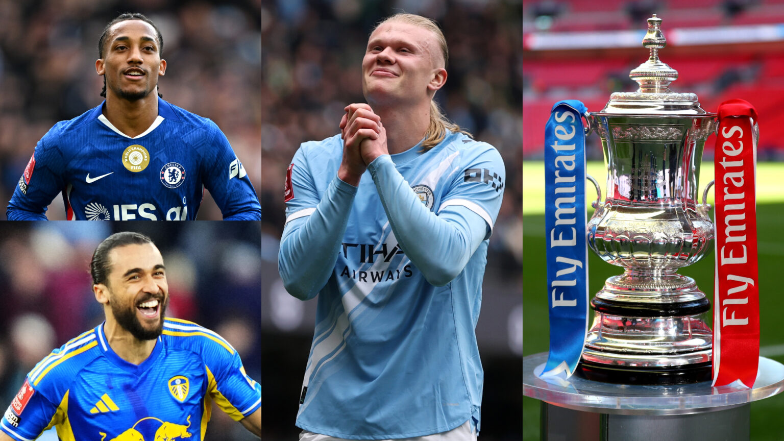 Chelsea, Leeds and Man City discover opponents