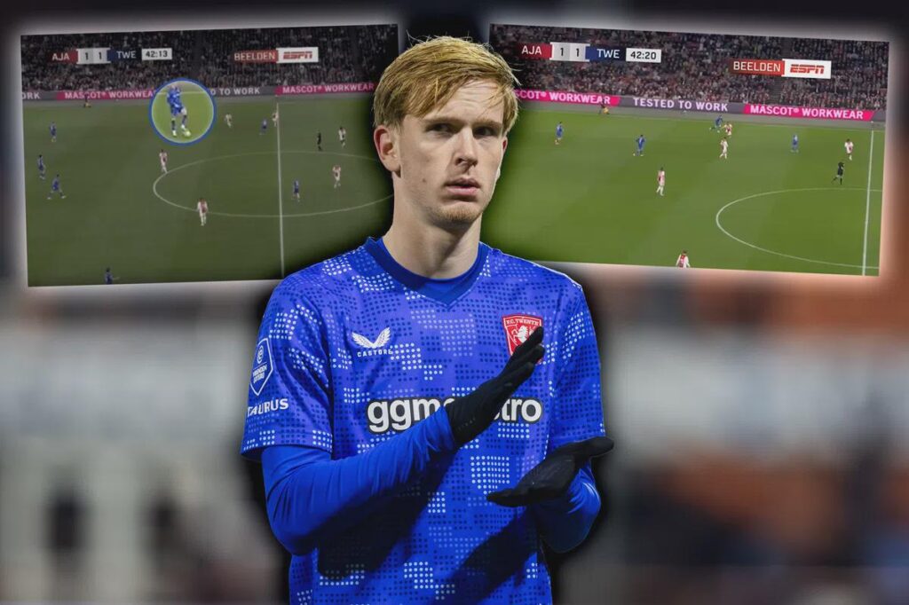 In vijf clips: waarom Mats Rots ook tegen Ajax weer zo belangrijk was voor Twente