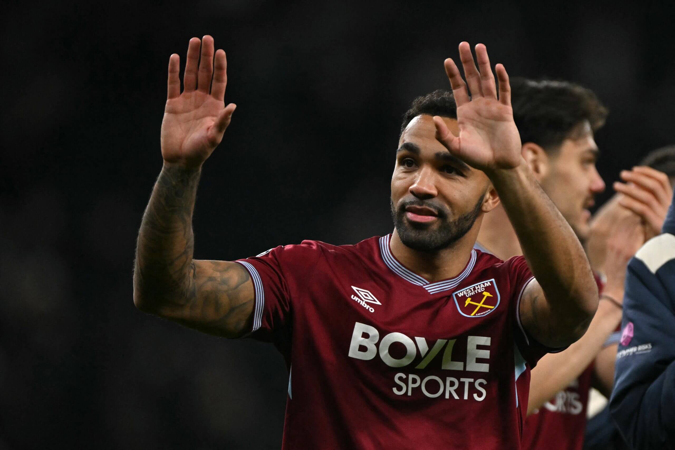 West Ham striker Callum Wilson