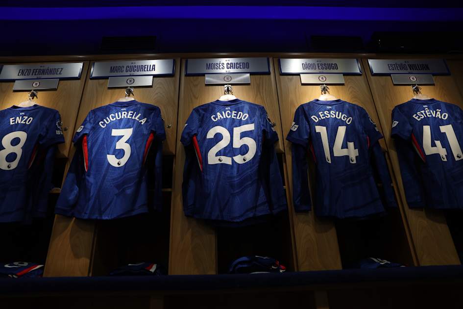 Confirmed Chelsea line up vs Manchester United