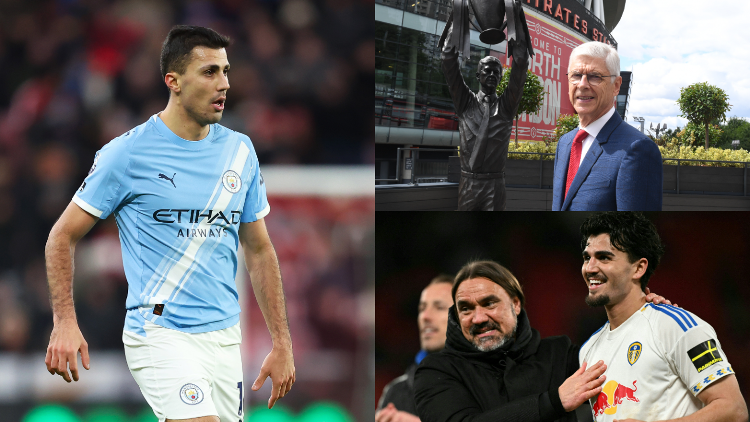 Rodri ruled out, Arsene Wenger's title prediction and more