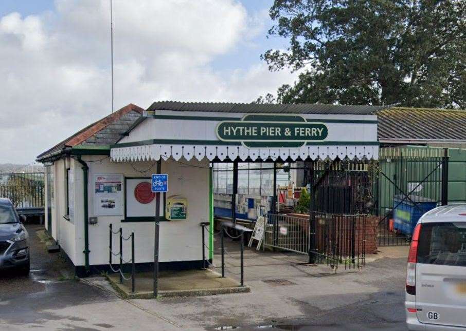 Hythe ferry has been out of action since August 2024 (picture: Google)