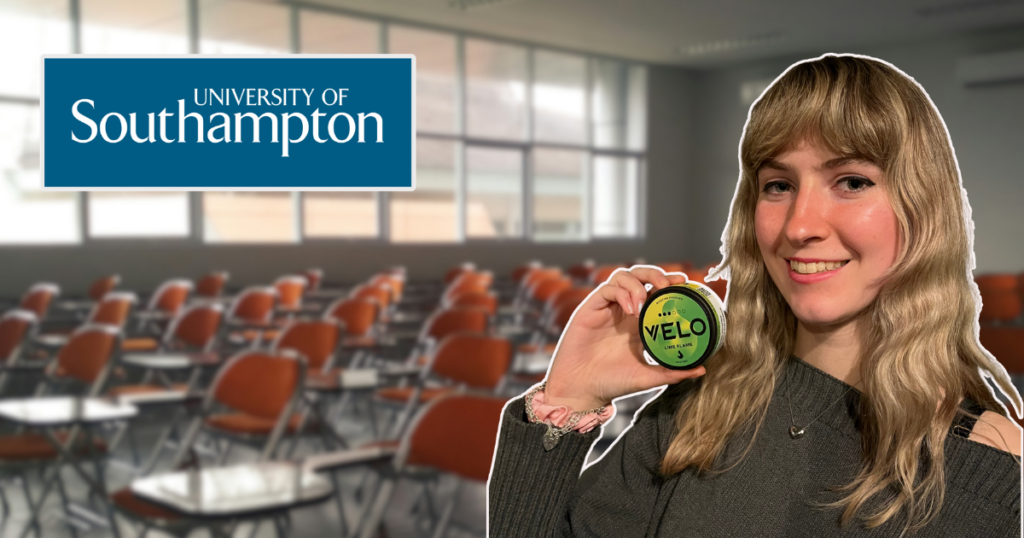 Southampton University gives free snus to help exam concentration