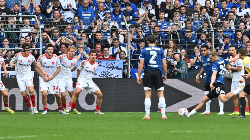 Handwerkers Hammer rettet Arminia einen Punkt