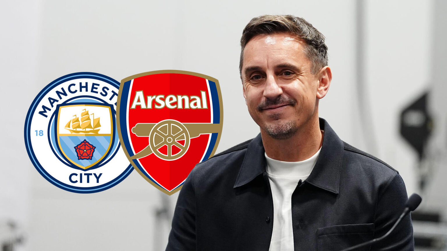 Neville sends PL title message to 'desperate' Arsenal as Man City 'purr' vs Chelsea