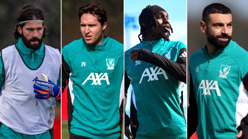 LFC injury update: Alisson, Chiesa, Frimpong and Salah