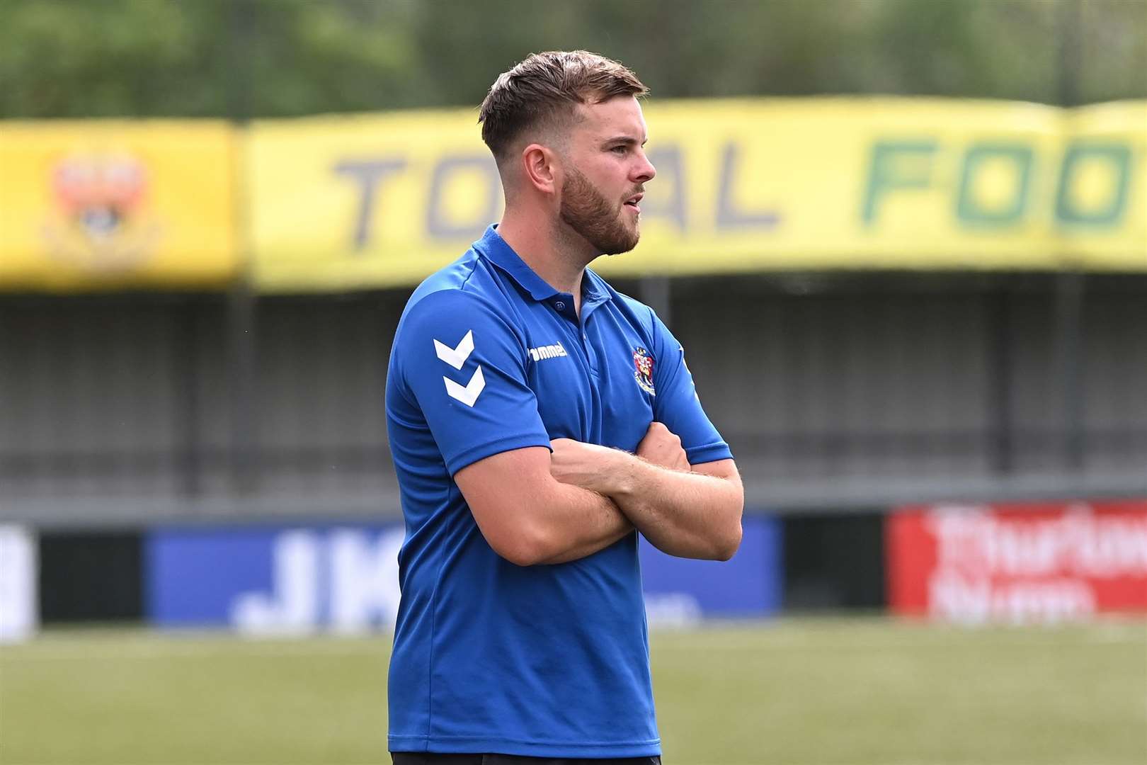 Luke Mallett was leave his position as AFC Sudbury manager at the end of the season Picture: Mecha Morton