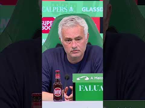 José Mourinho: "Não querendo desrespeitar os donos da casa...."