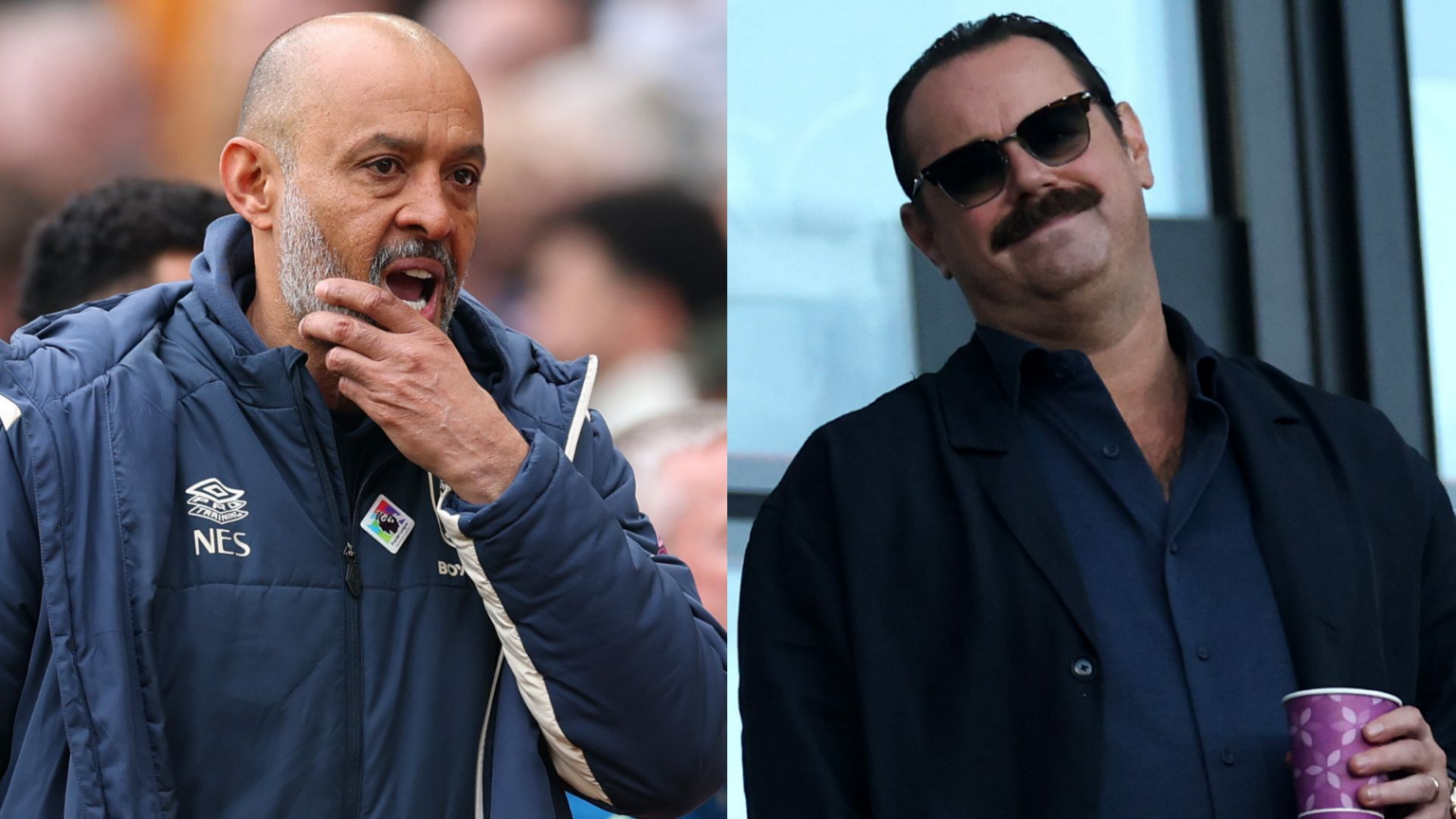 Nuno Espirito Santo Danny Dyer West Ham 2025-26