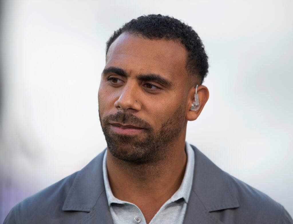 Anton Ferdinand prior to West Ham's Conference League game against Viborg.