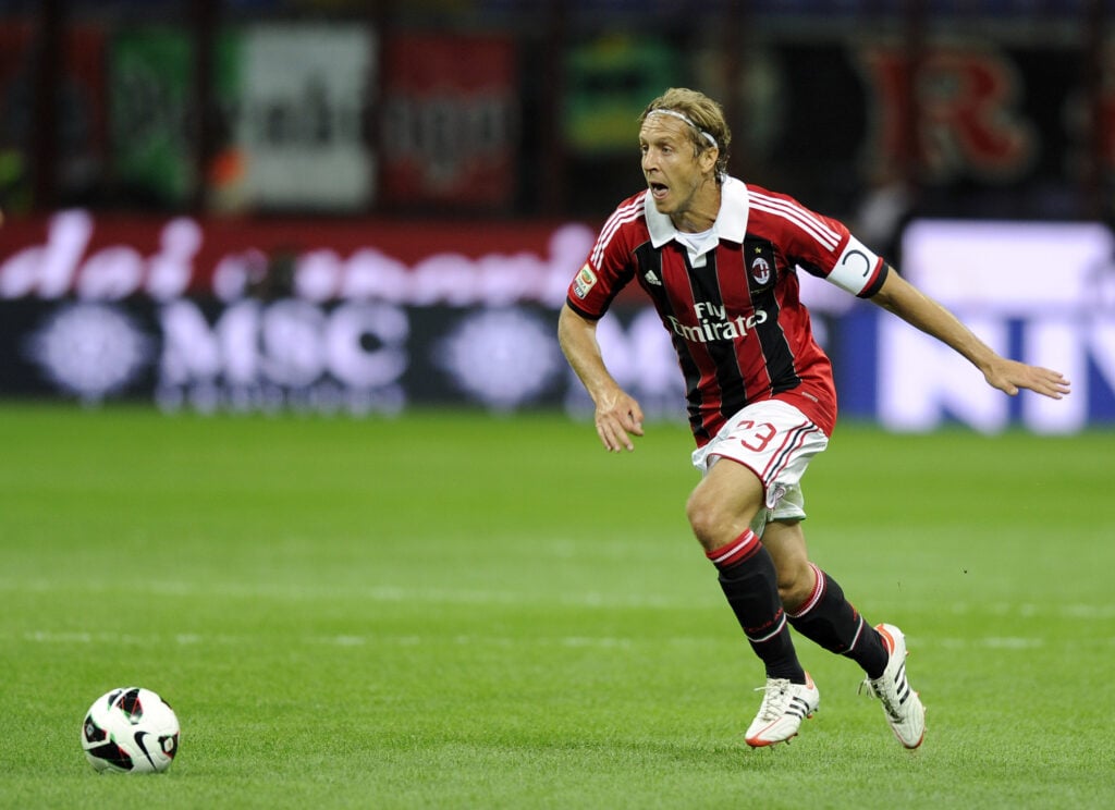 Massimo Ambrosini during AC Milan v Atalanta BC - Serie A