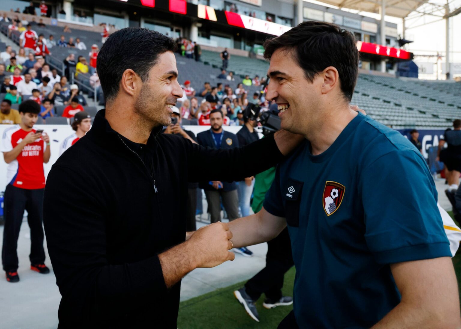 What Andoni Iraola has been spotted doing ahead of Arsenal vs Bournemouth