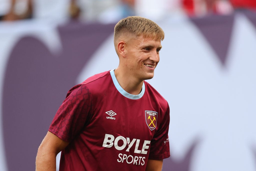 Callum Marshall during the Premier League Summer Series Manchester United vs West Ham United