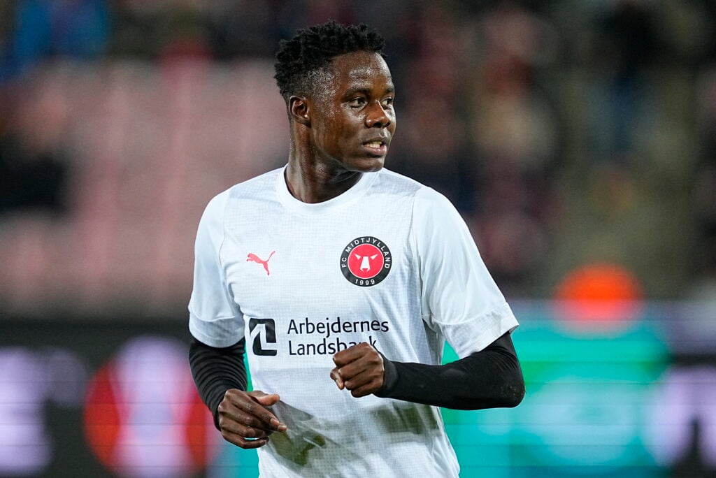 Franculino Djo looks on ahead of a game.