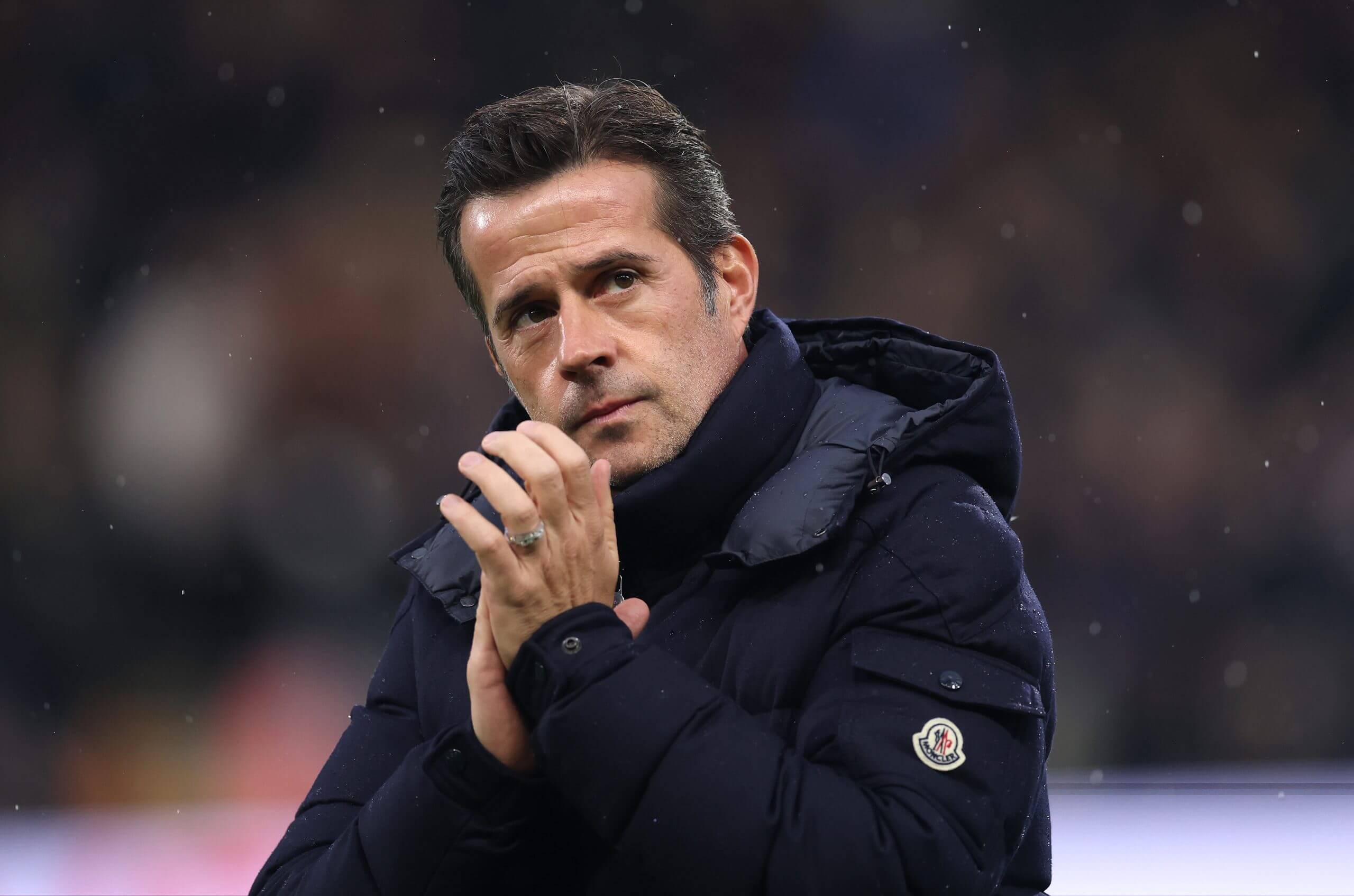 Marco Silva applauds the Fulham fans