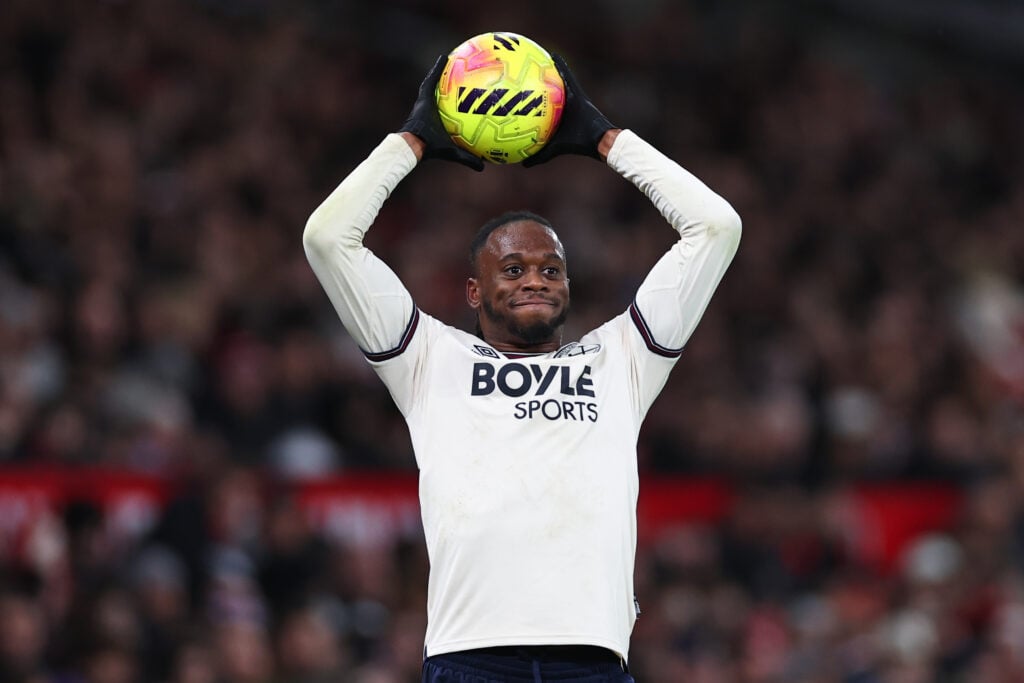 Aaron Wan-Bissaka during Manchester United v West Ham United - Premier League