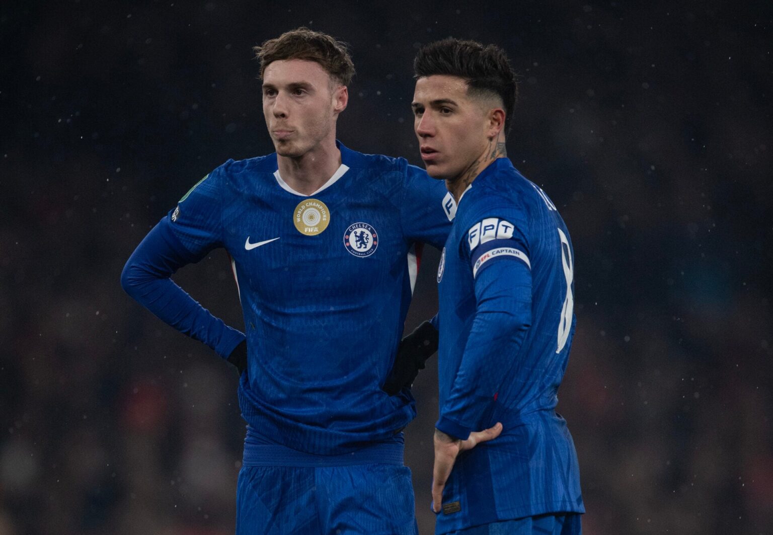 Cole Palmer shows Enzo Fernandez how to act with comments about Chelsea captaincy