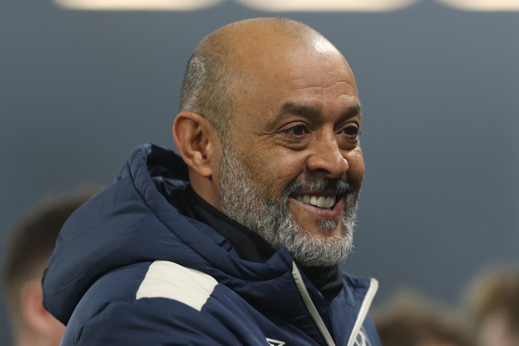 Nuno Espirito Santo is all smiles after West Ham's 1-0 win at Fulham