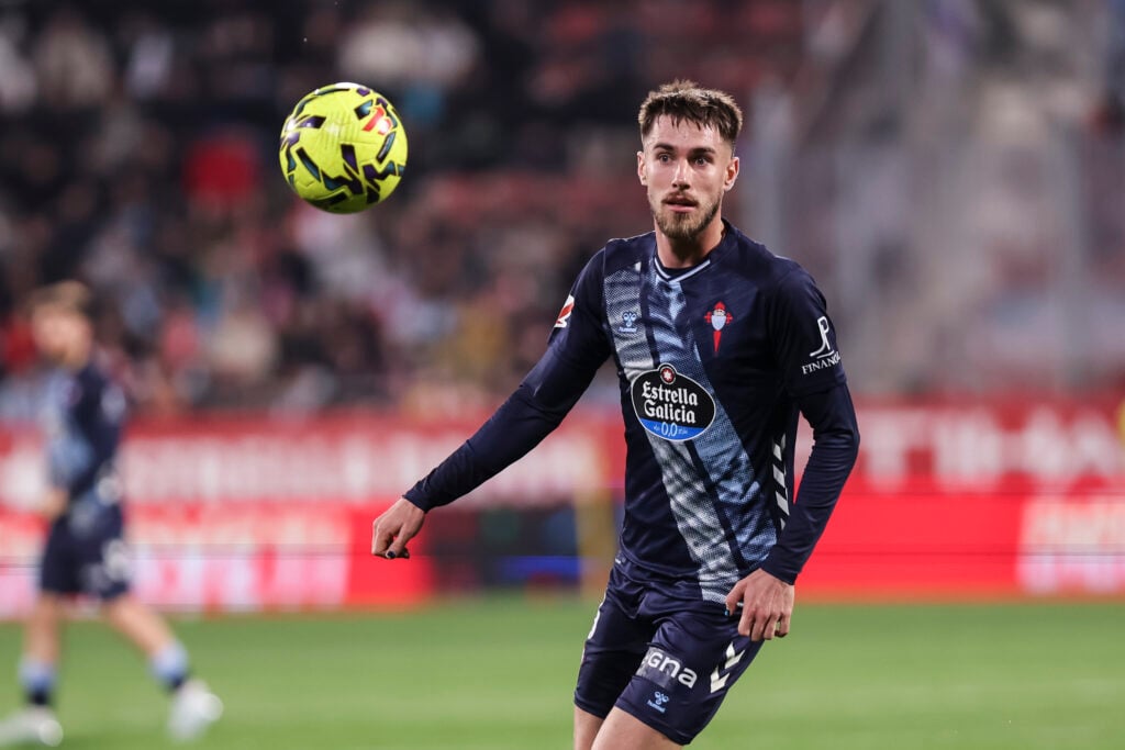 Oscar Mingueza during Girona Fc V Rc Celta De Vigo - Laliga Ea Sports