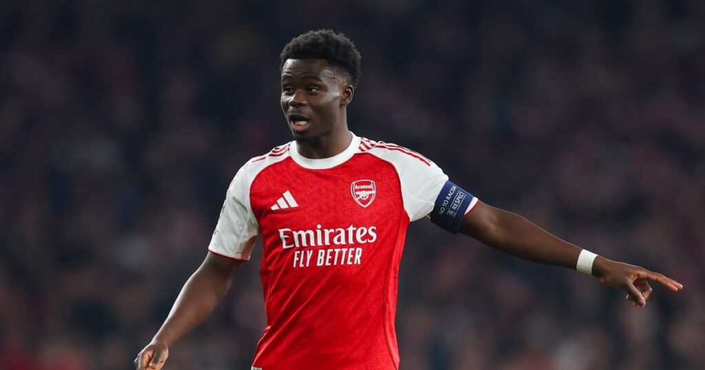 Bukayo Saka and Martin Odegaard injury update for Man City vs Arsenal