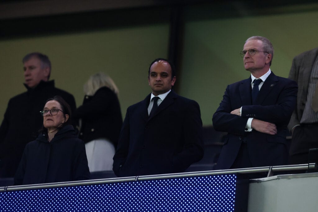 Chief Executive of Tottenham Hotspur Vinai Venkatesham and Vivienne Lewis
