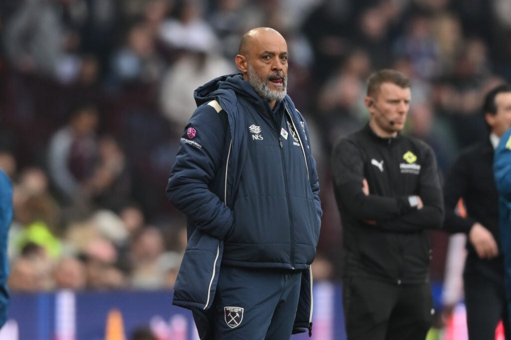 Nuno Espirito Santo during Aston Villa v West Ham United - Premier League