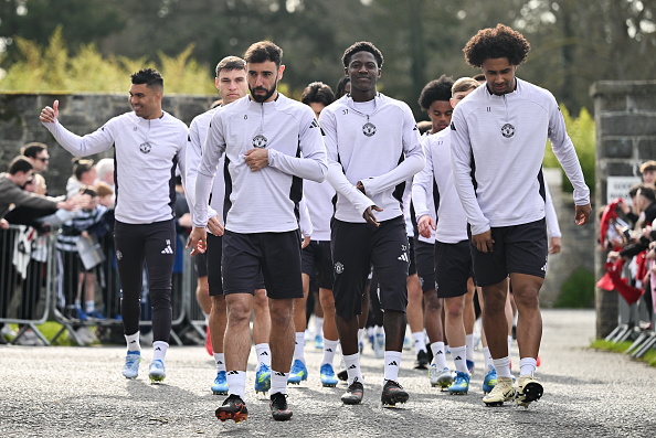Manchester United Squad Training in Ireland