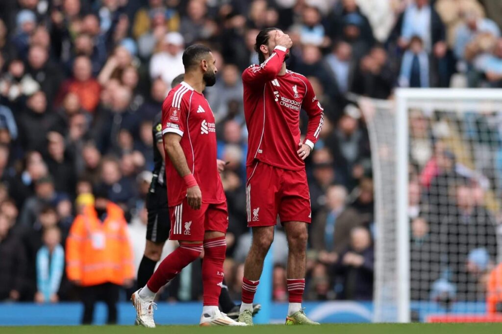 Liverpool ‘missed fighting spirit’ in FA Cup loss to Manchester City, Arne Slot says Liverpool ‘missed fighting spirit’ in FA Cup loss to Manchester City, Arne Slot says