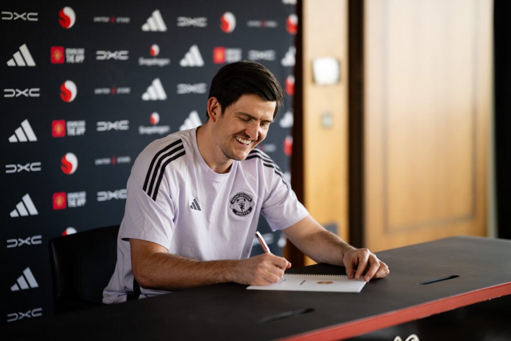 Harry Maguire Signs a Contract Extension at Manchester United