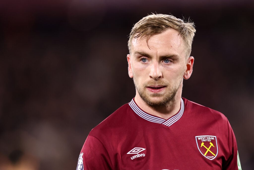 Jarrod Bowen during West Ham's Premier League game against Wolves.