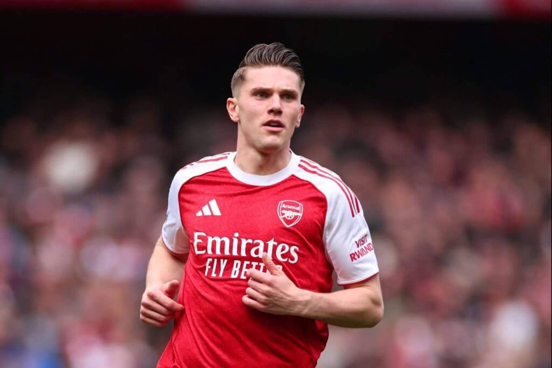 Viktor Gyokeres in action for Arsenal