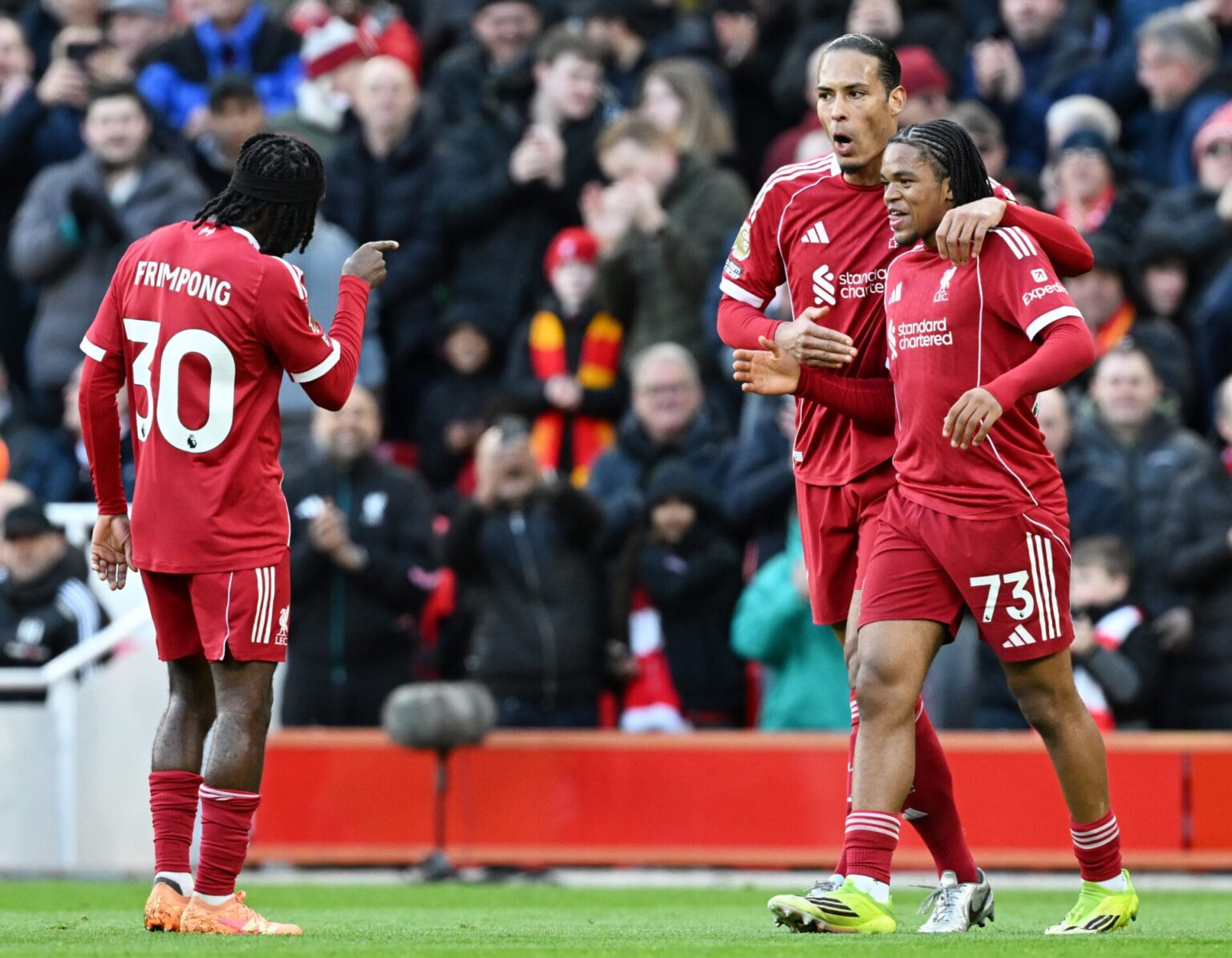 Liverpool player ratings vs Fulham as Rio Ngumoha digs Arne Slot out of a hole