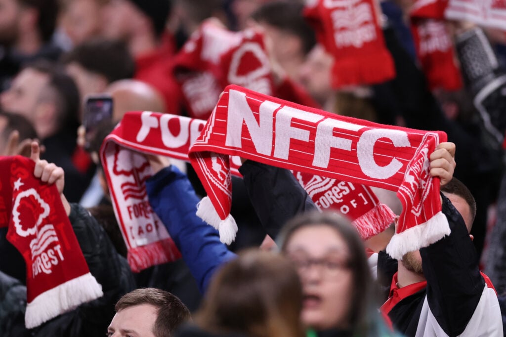 Nottingham Forest supporters.