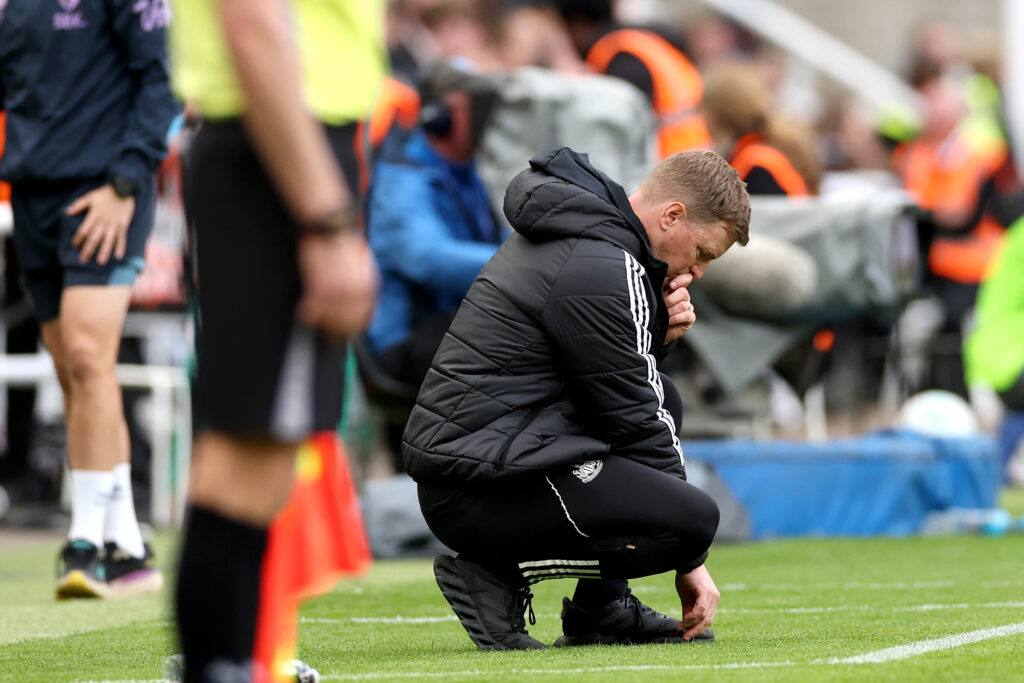 Newcastle boss Eddie Howe