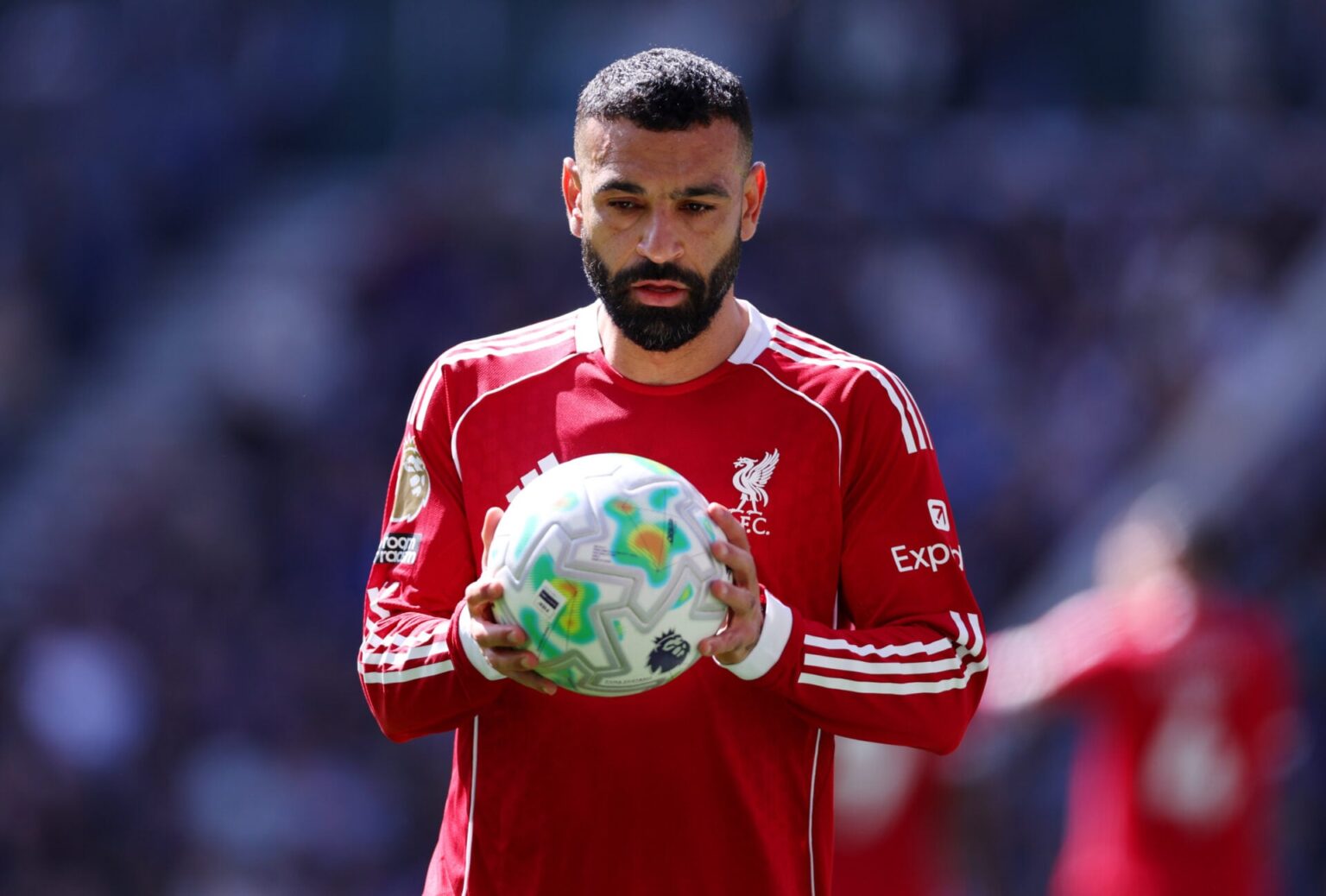 'Absolutely stunning' moment before Mo Salah's goal for Liverpool vs Everton highlighted