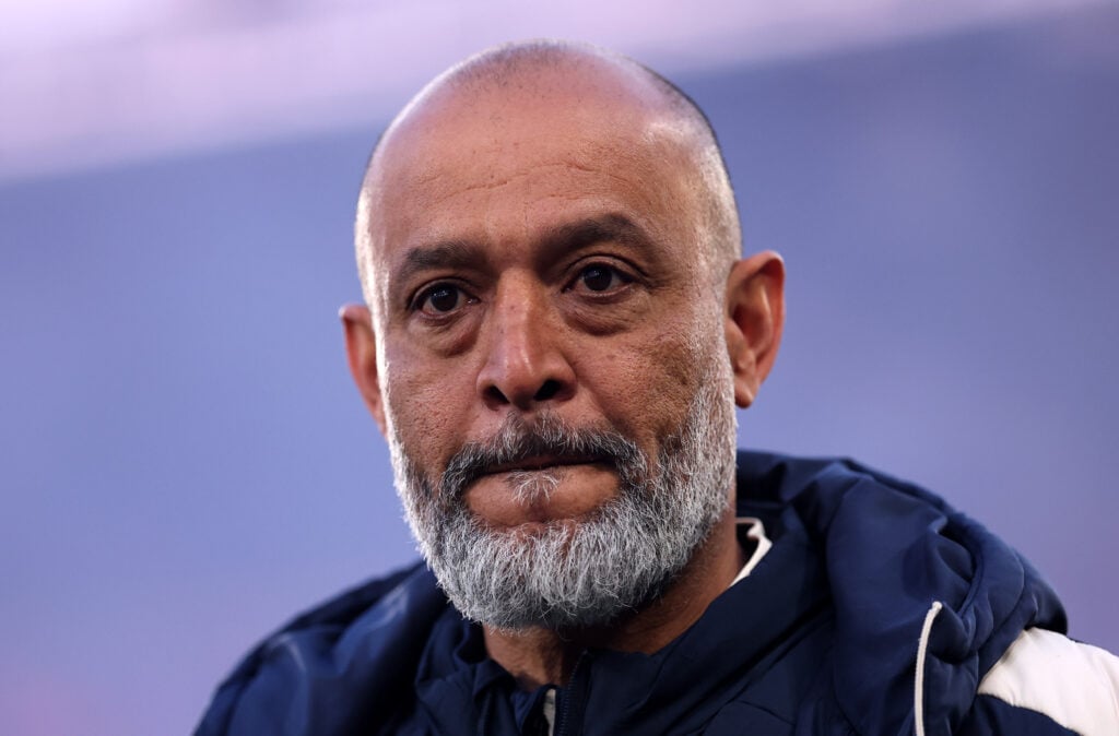 Nuno Espirito Santo during Crystal Palace vs West Ham.