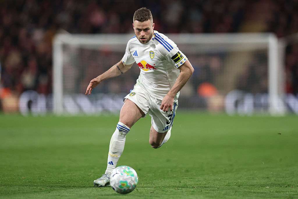 Leeds defender Gabriel Gudmundsson