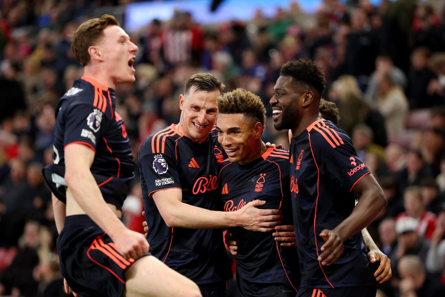 Elliot Anderson shares what he told Chris Wood after first Nottingham Forest goal since October