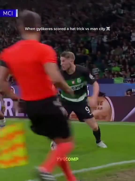 Viktor Gyökeres hat-trick vs Man City.

Can he do it again on Sunday?