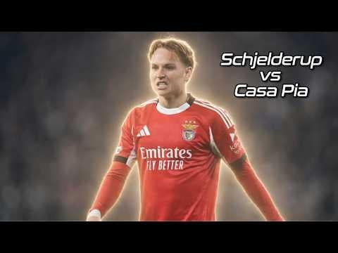 Andreas Schjelderup highlights vs Casa Pia