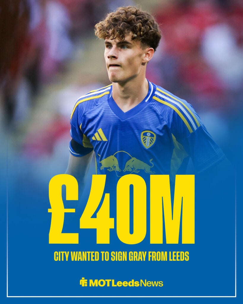 Harry Gray during the Manchester United FC v Leeds United FC Pre-Season Friendly match.