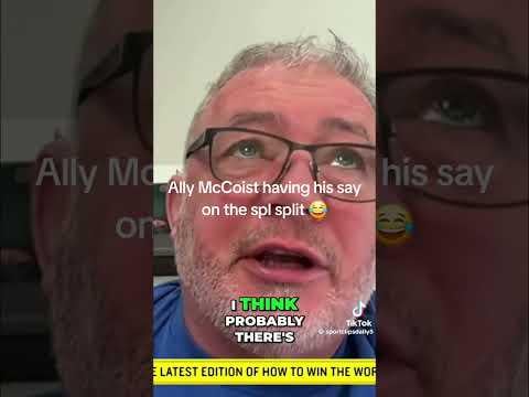 McCoist on the split