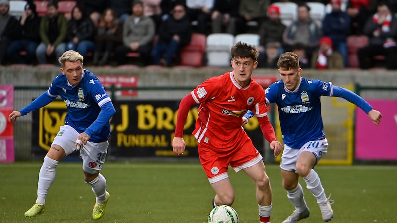 Cliftonville manager Jim Magilton is pleased to see his Reds’ competitive edge after Linfield draw