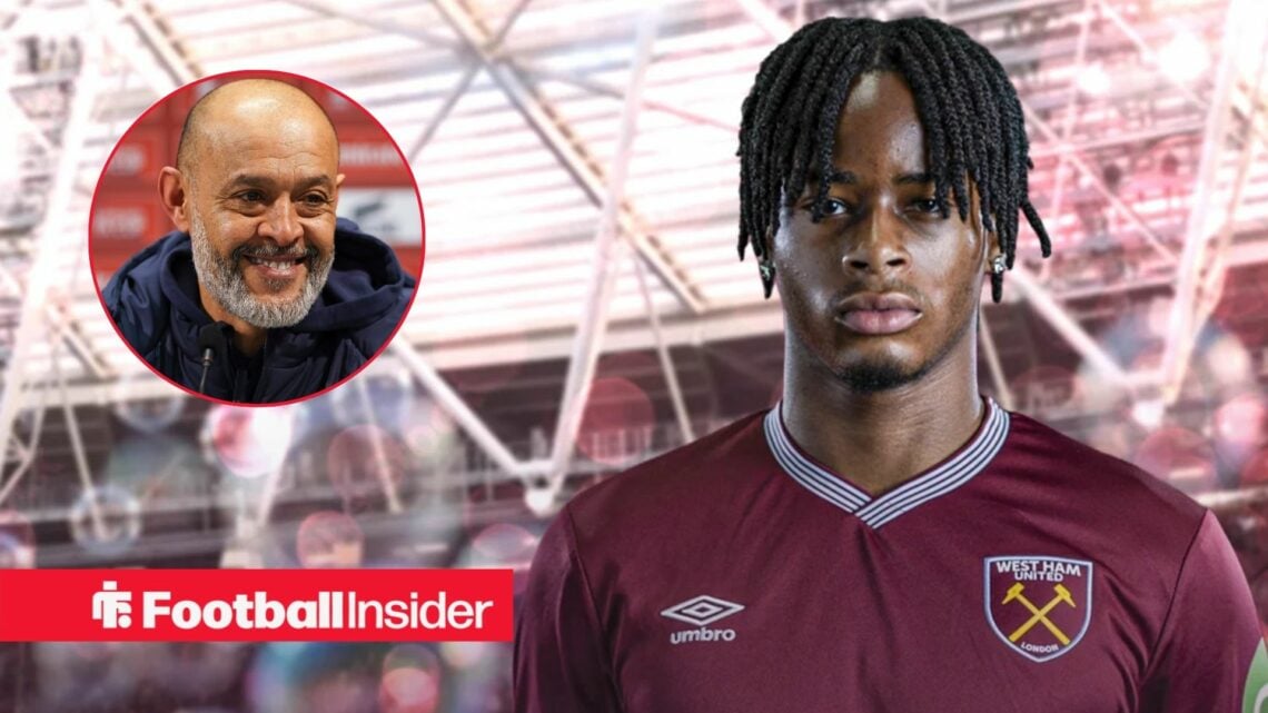 West Ham United youngster Josh Ajala at the London Stadium / West Ham United manager Nuno Espirito Santo smiles in the post-match press conference,...