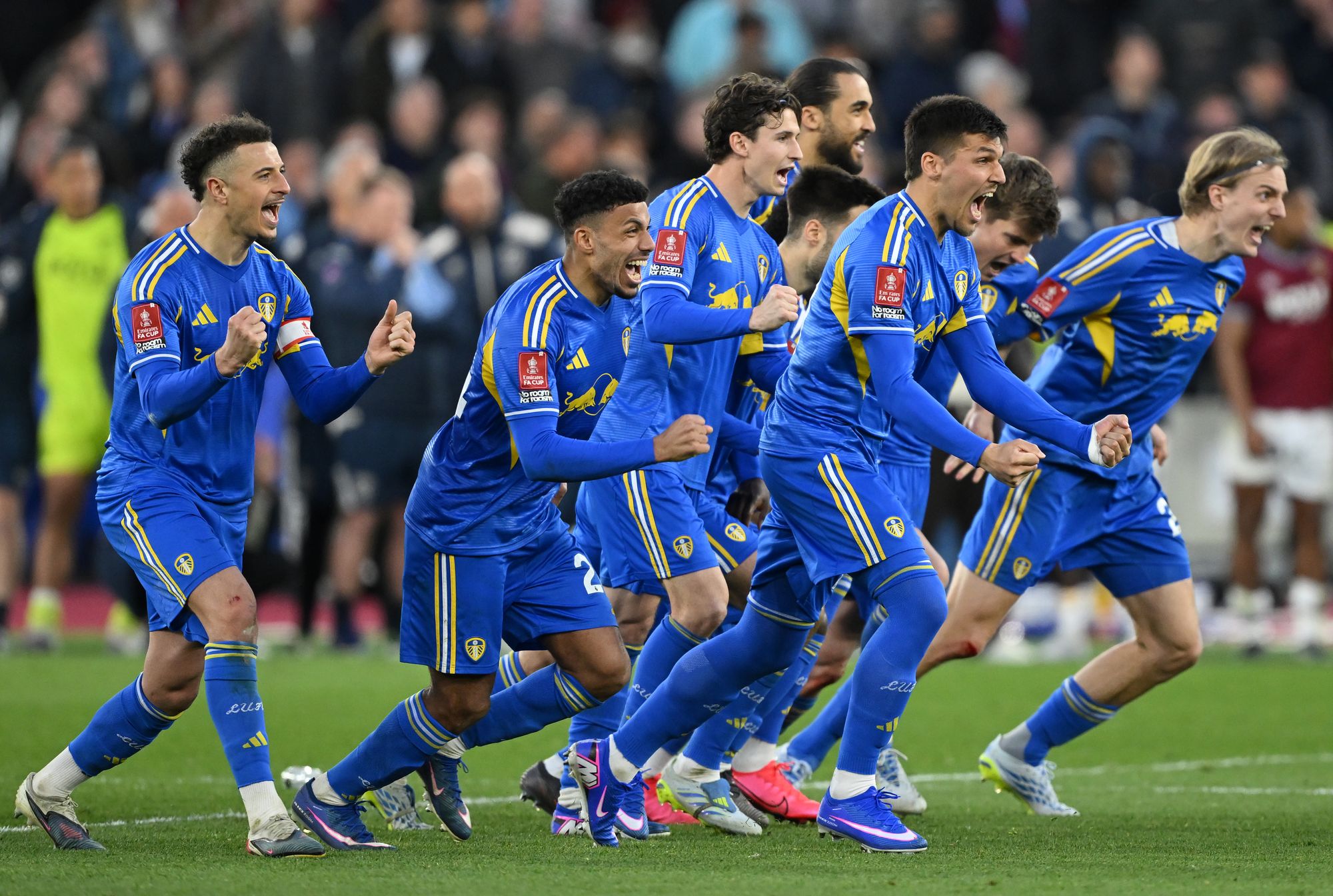 Leeds are into the last four for the first time in decades