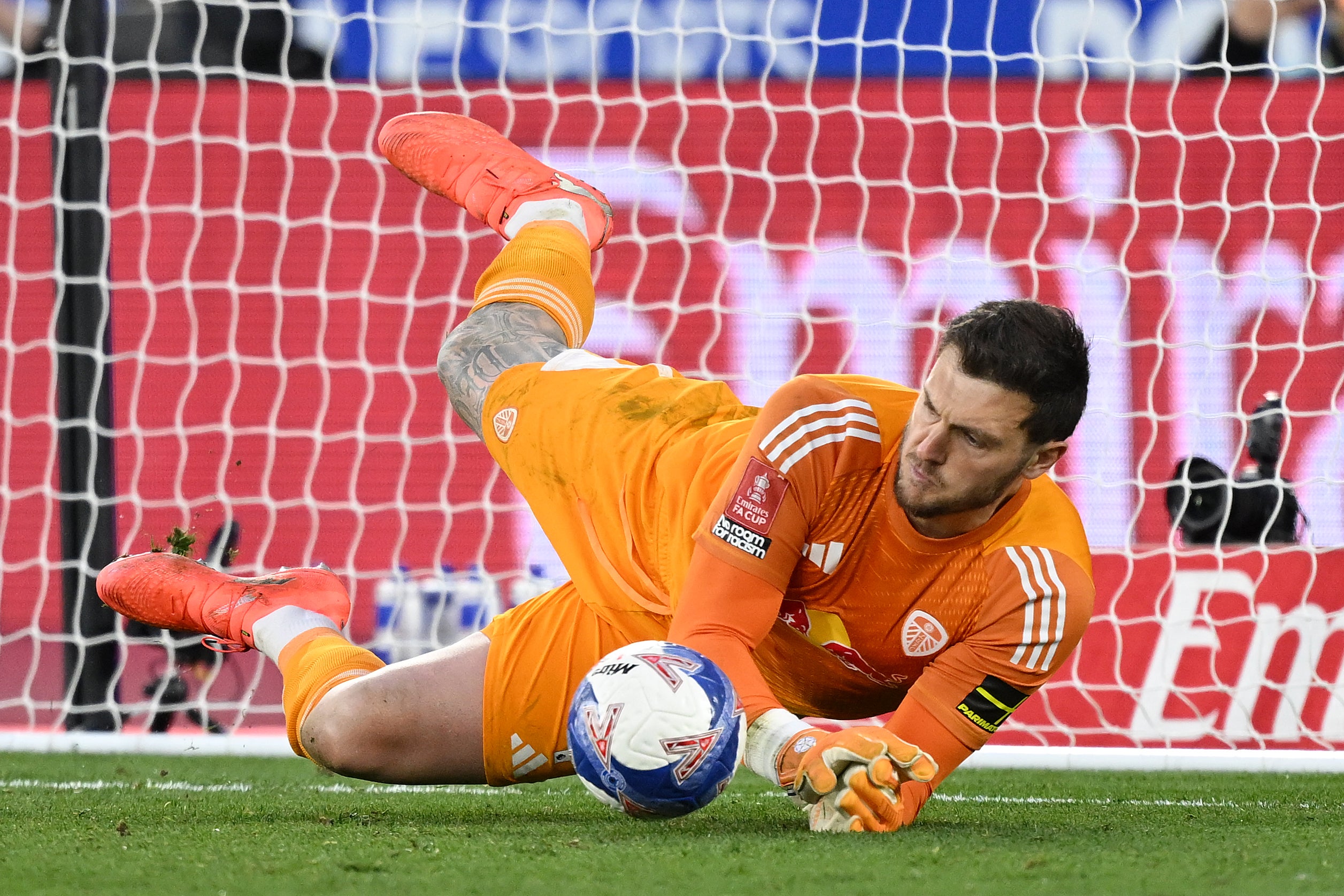 Lucas Perri saved from Jarrod Bowen and Pablo to send Leeds through