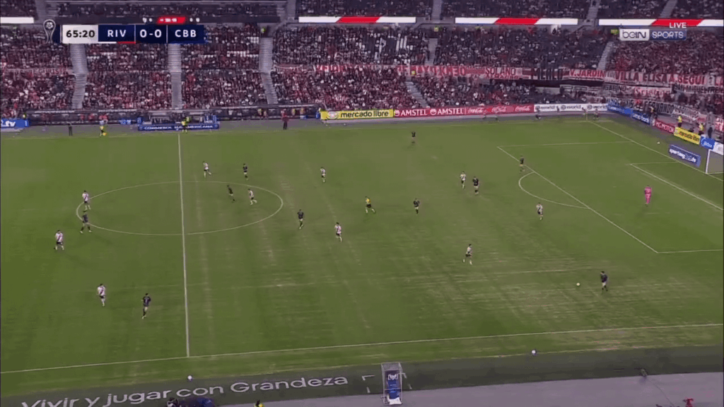 River Plate 1-0 Carabobo - Sebastián Driussi 66' (Kendry Páez Assist)