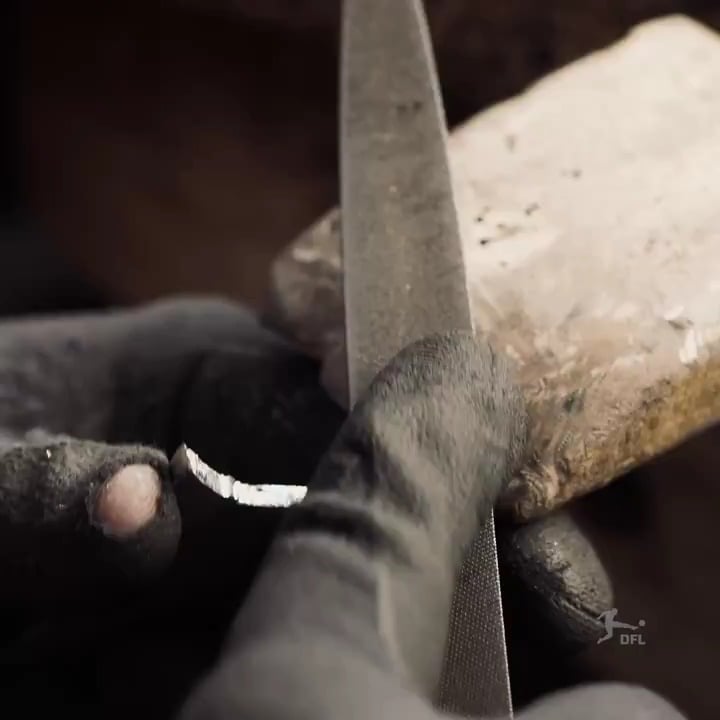 The Bundesliga trophy has increased in size. The existing outer ring was replaced by a larger ring to create more space for the engravings of the future German champions. It now has space for the next 30 years.