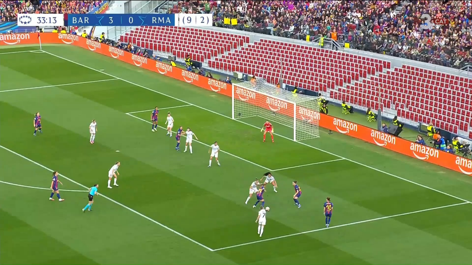 Barca W [4] - 0 Real Madrid W - 33' Ewa Pajor